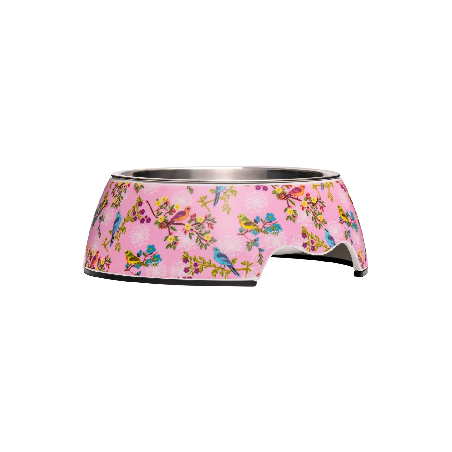 PawStory Avenue Classic Pet Bowl – Rosy Paradise